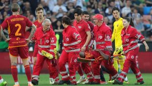 le match l’AS Roma et l’Udinese comptant pour la 32e journée de Serie A a été définitivement arrêté à la 70e minute